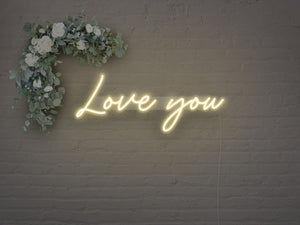 Love You LED Neon Sign