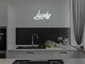 Lucky LED Neon Sign