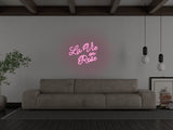 La Vie En Rose LED Neon Sign