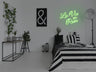 La Vie En Rose LED Neon Sign