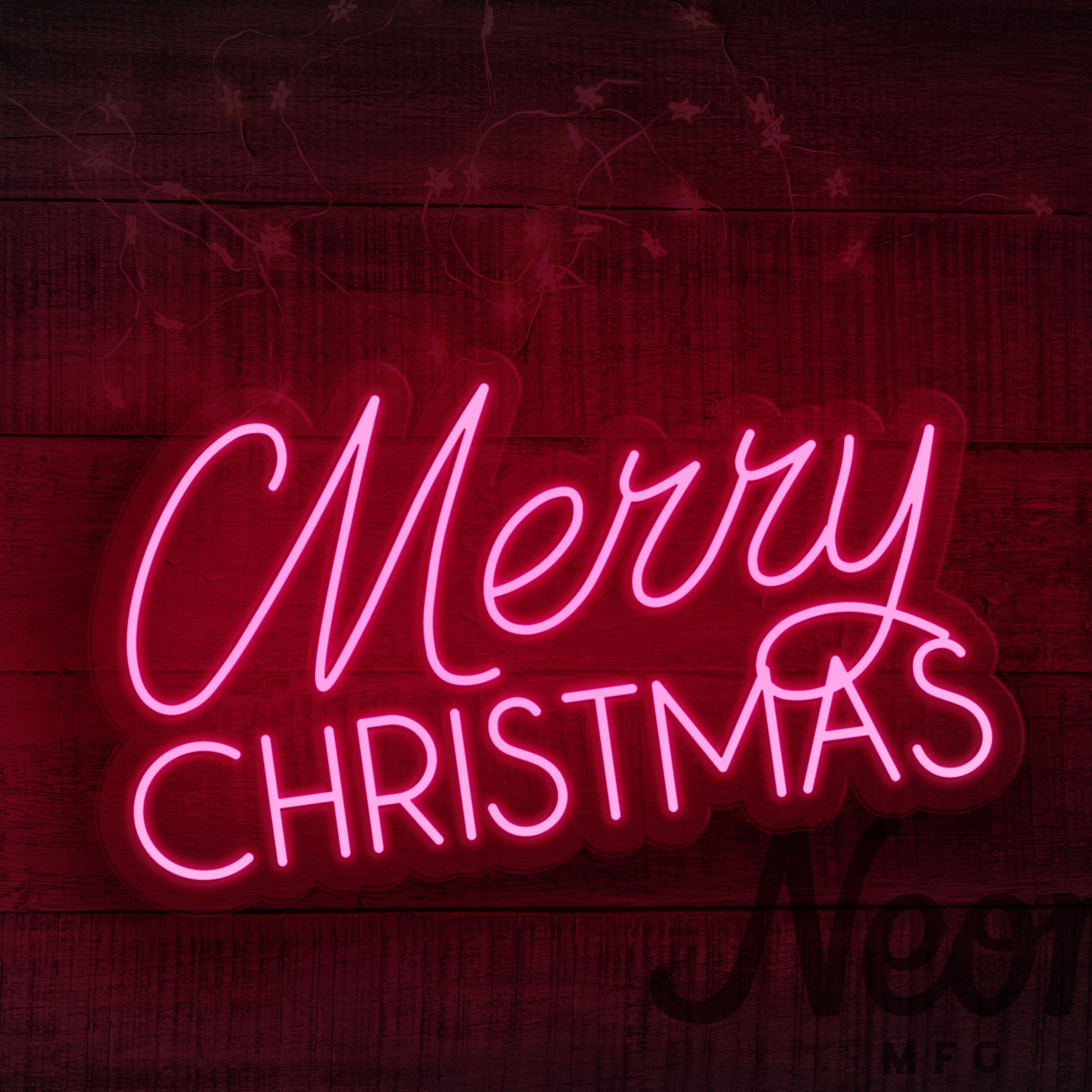 Merry Christmas LED Neon Sign – Neon Mfg.