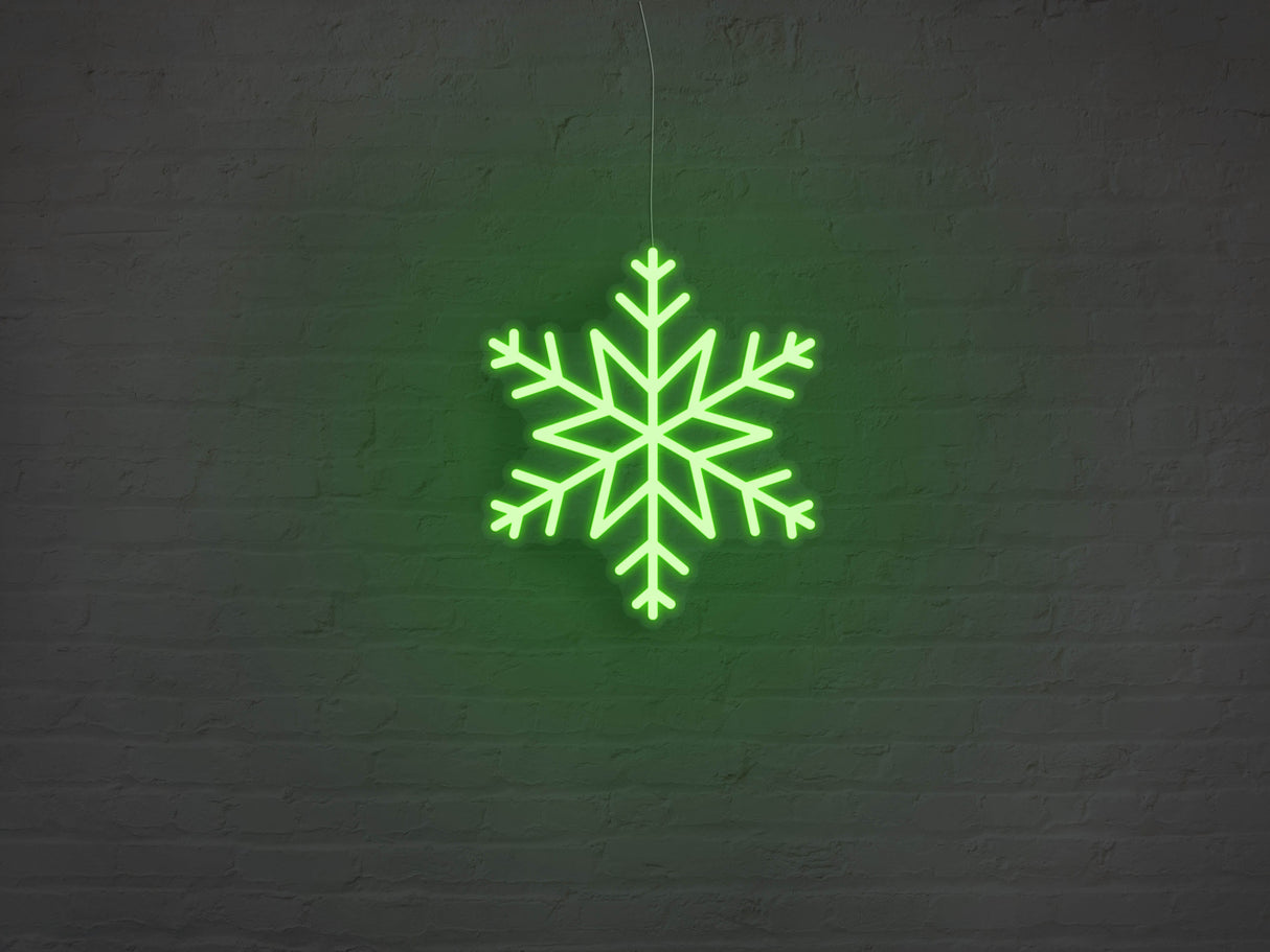 Snowflake LED Neon Sign