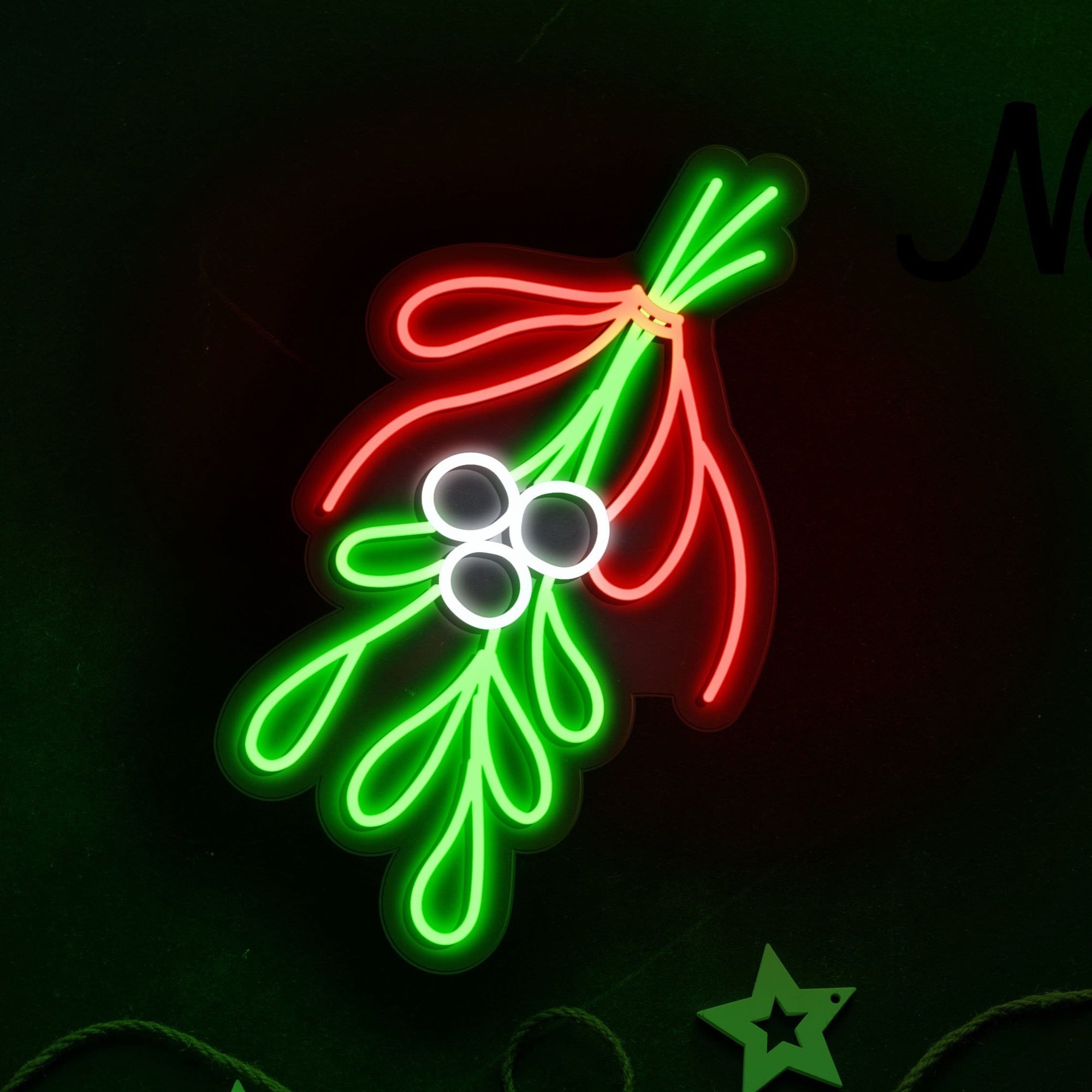 Mistletoe LED Neon Sign