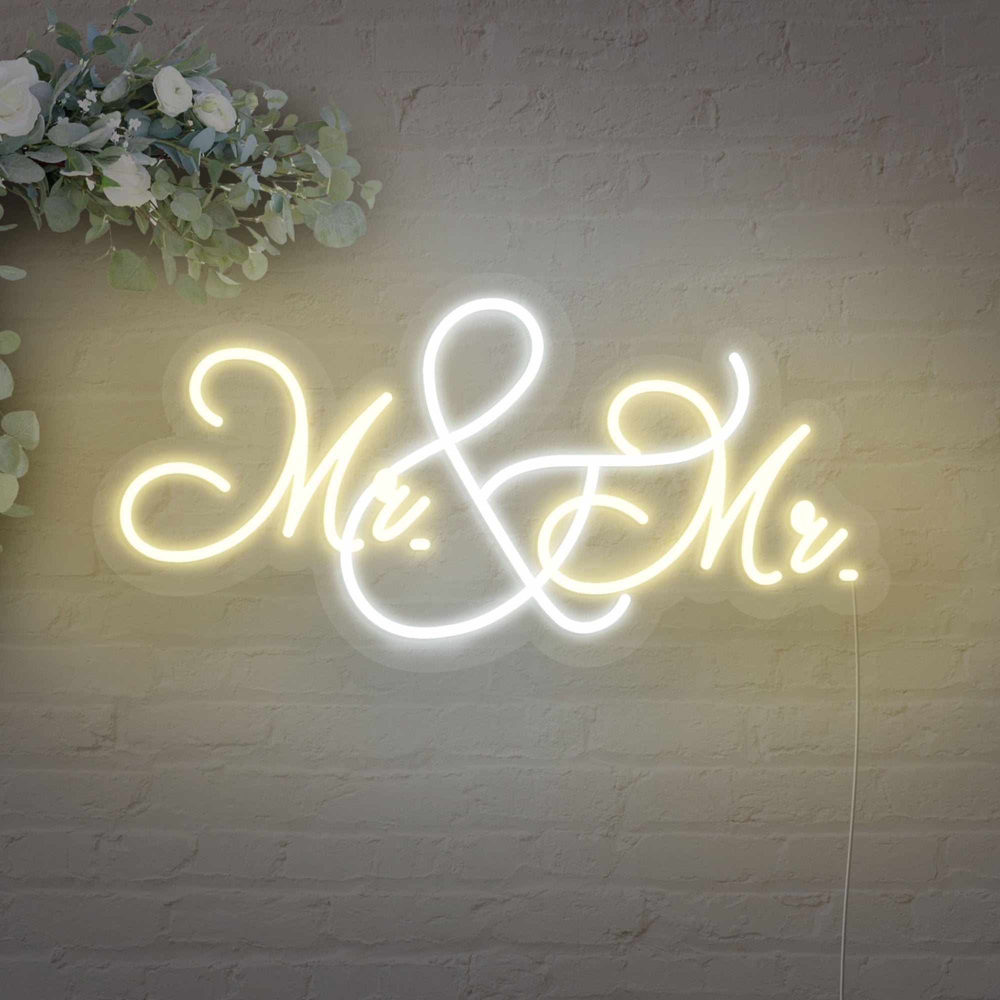 Mr. & Mr. LED Neon Sign