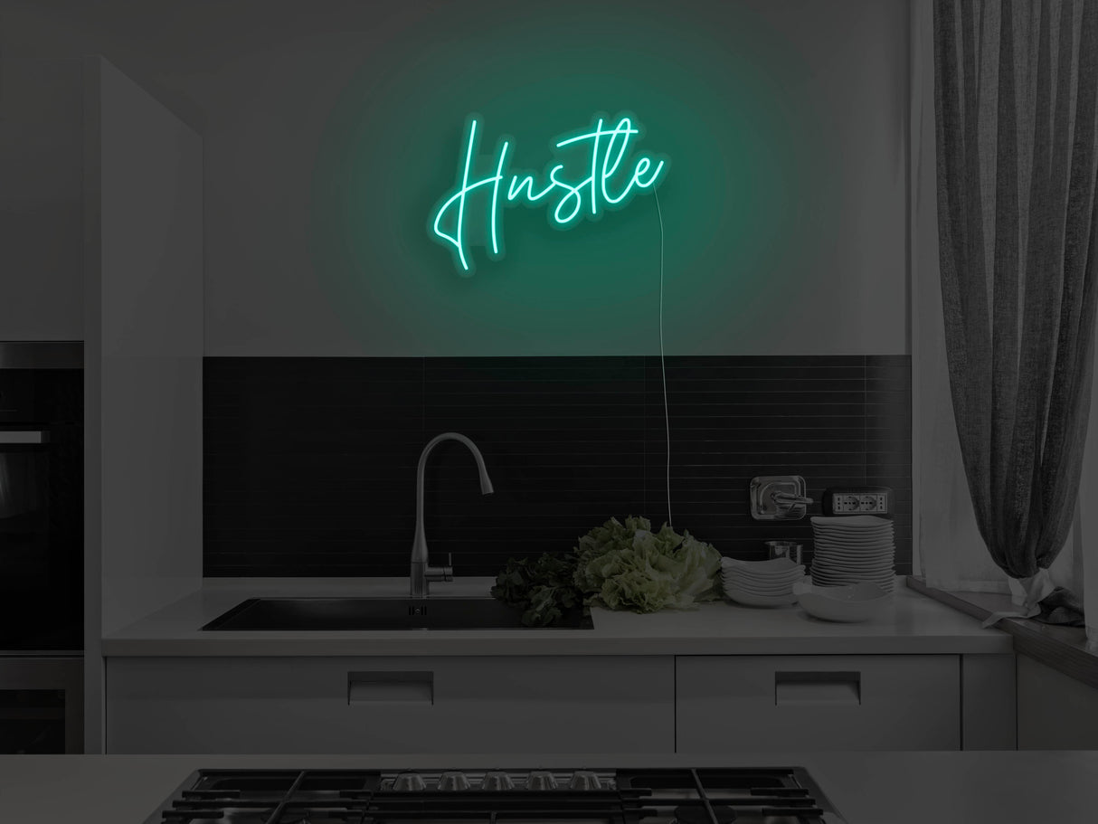 Hustle Version 2 LED Neon Sign