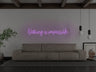 Nothing Is Impossible LED Neon Sign