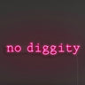 No Diggity LED Neon Sign