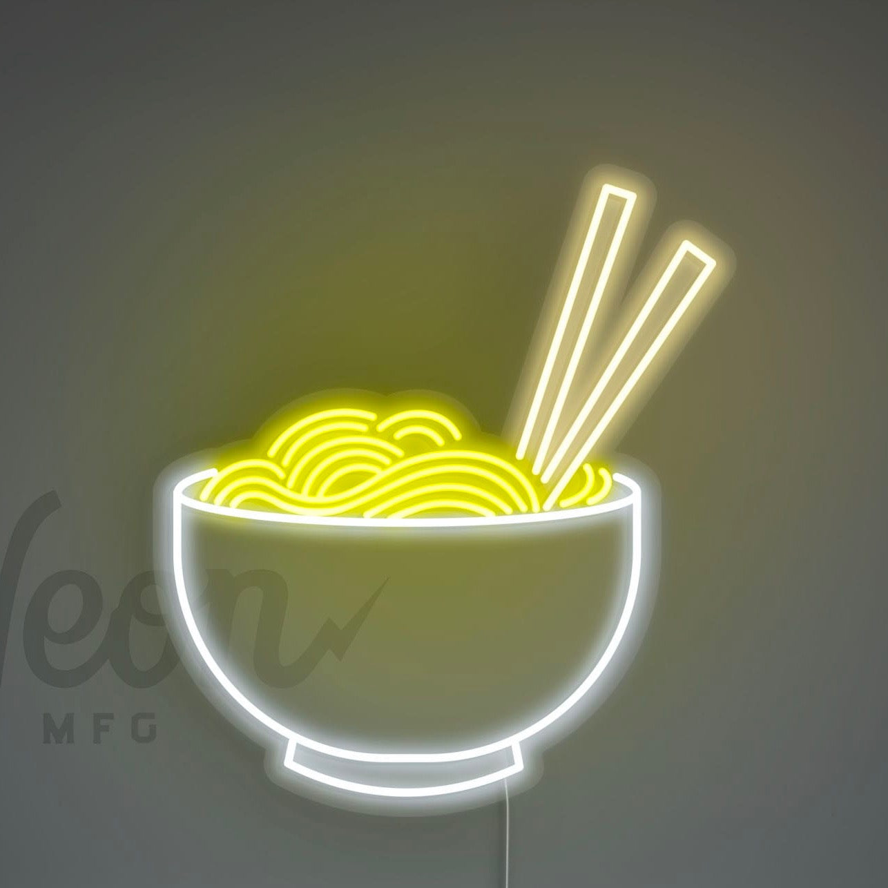 Noodle Bowl LED Neon Sign