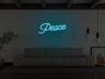 Peace LED Neon Sign