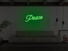 Peace LED Neon Sign