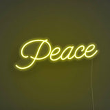 Peace LED Neon Sign