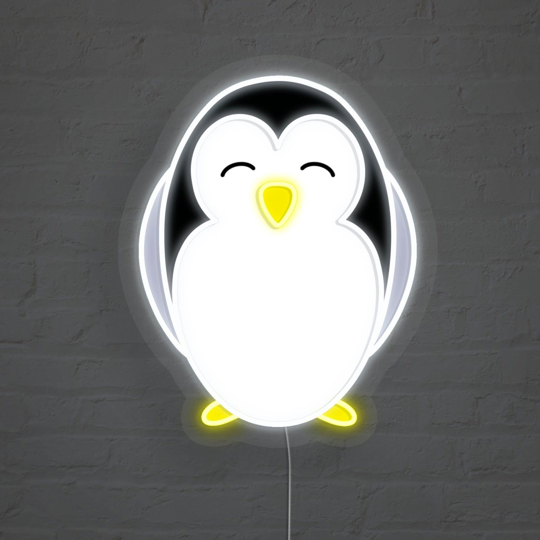 Penguin LED Neon Sign