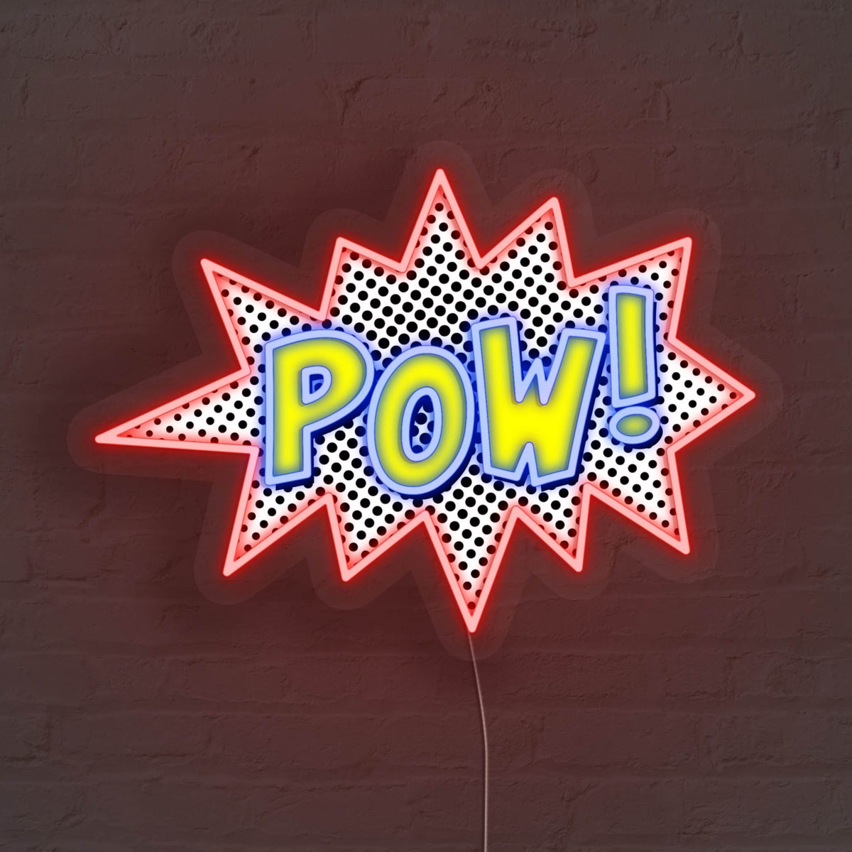 POW! and BAM! LED Neon Signs - Neon Mfg.