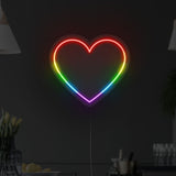 Pride Hearts LED Neon Sign