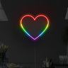 Pride Hearts LED Neon Sign