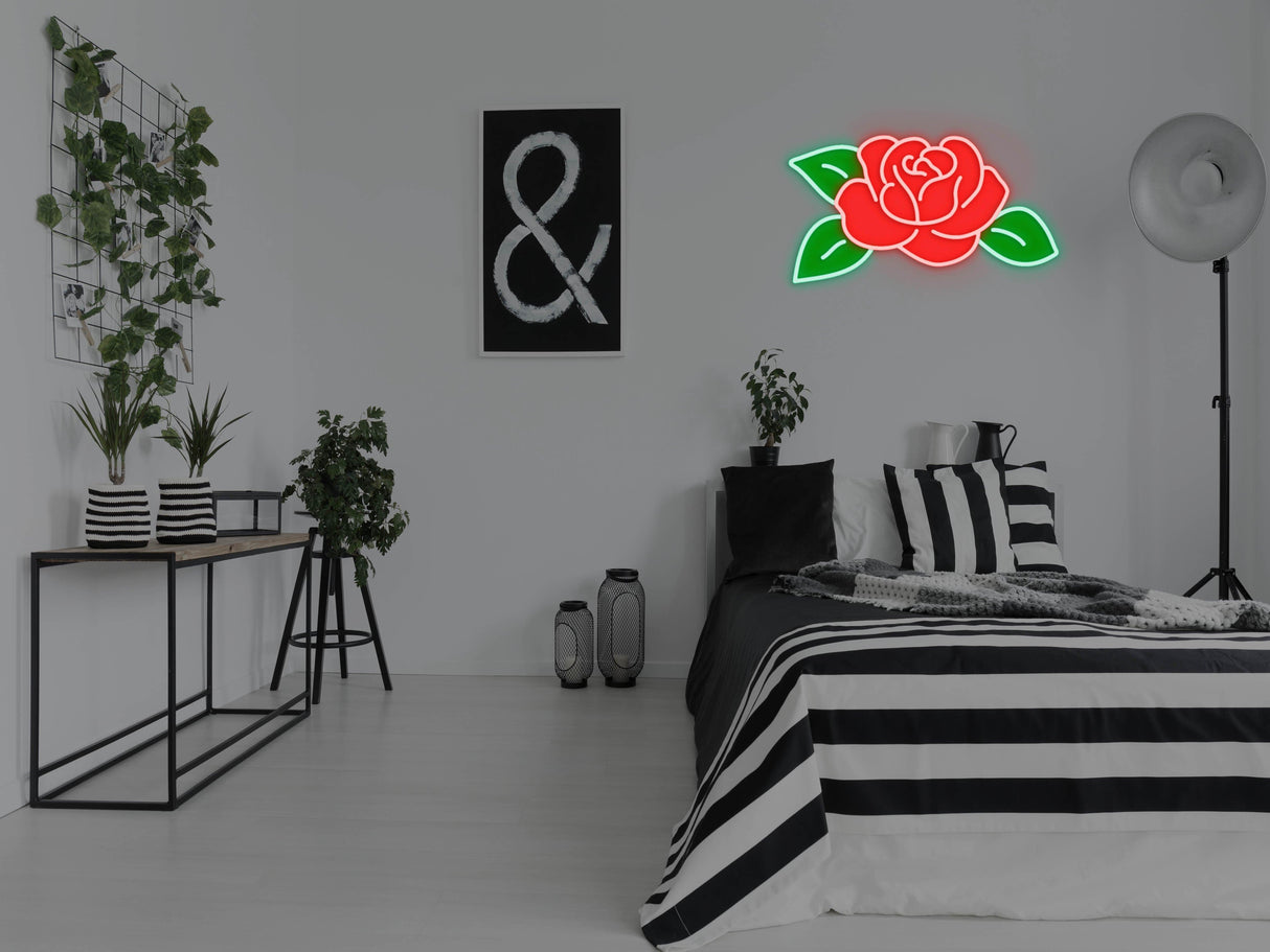 Rose LED Neon Sign