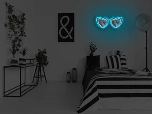 Retro Sunglasses LED Neon Sign