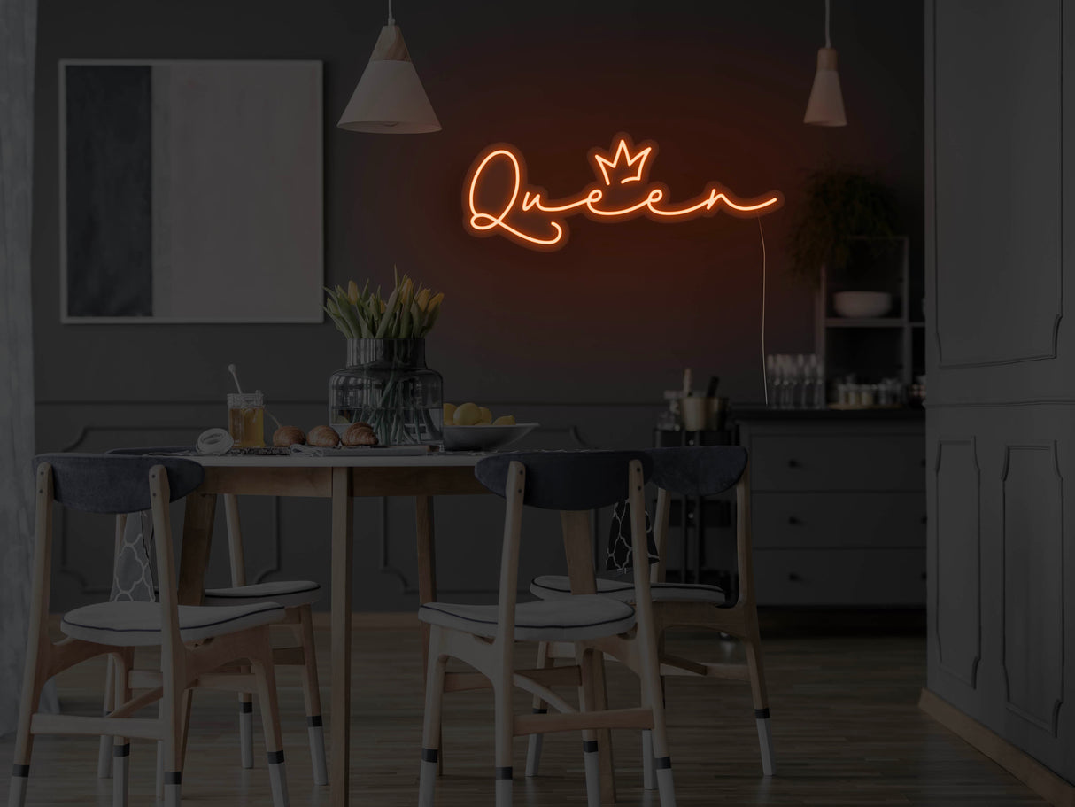 Queen LED Neon Sign