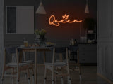 Queen LED Neon Sign