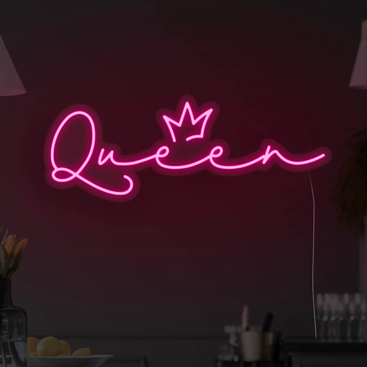 Queen LED Neon Sign