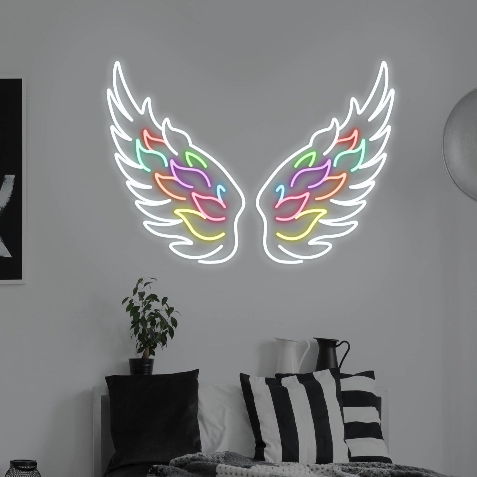 Angel LED Neon Sign - Mfg.