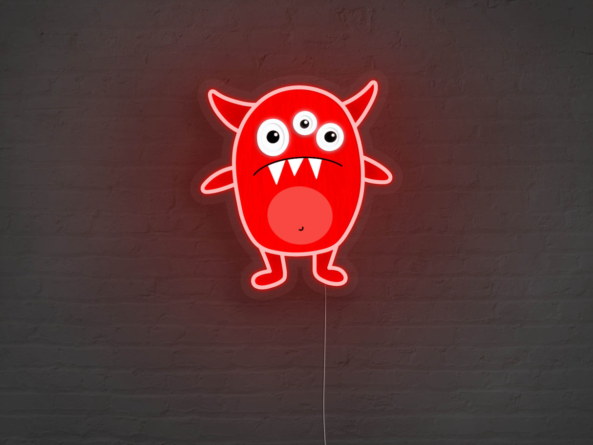 Monsters LED Neon Sign