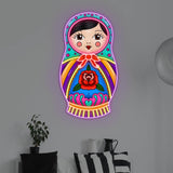 Russian Nested Doll LED Neon Sign