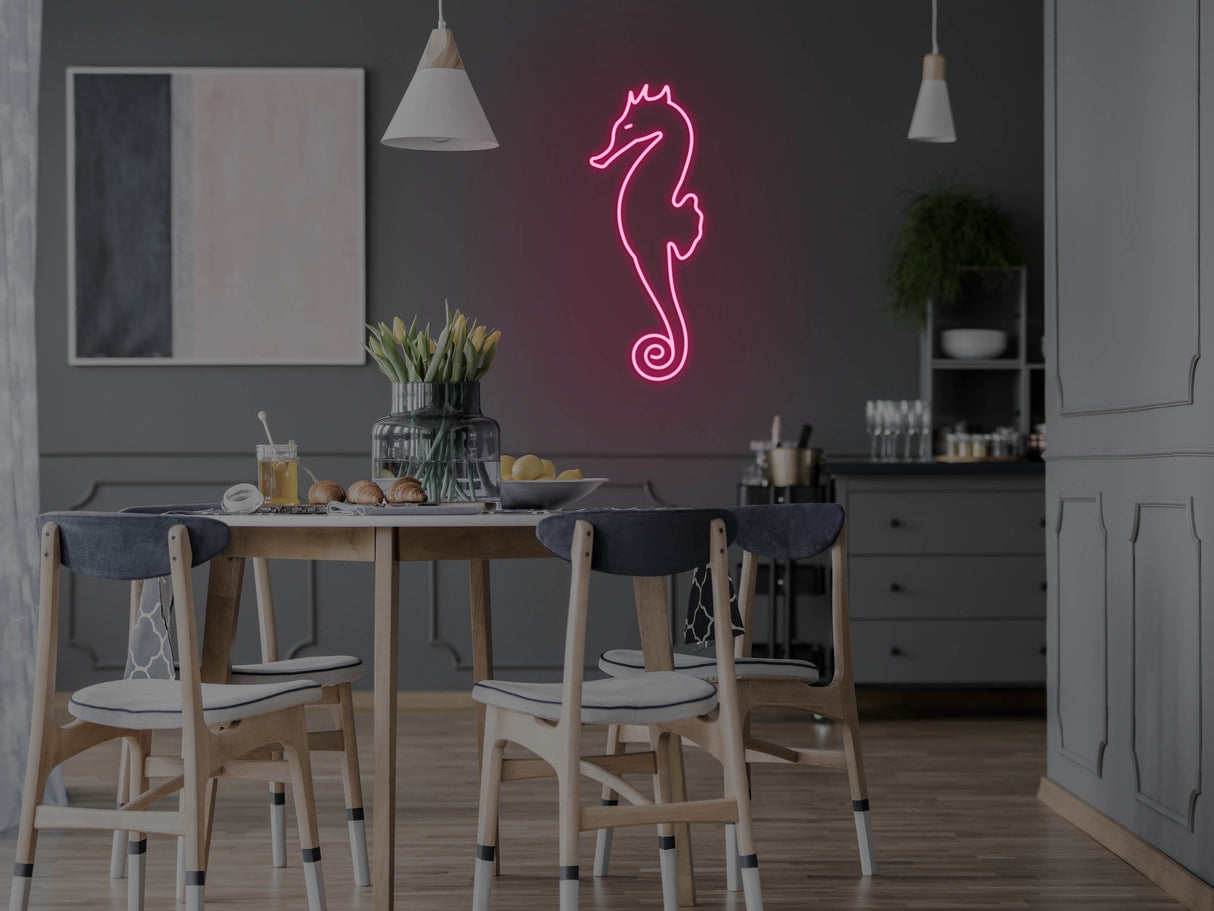 Seahorse LED Neon Sign