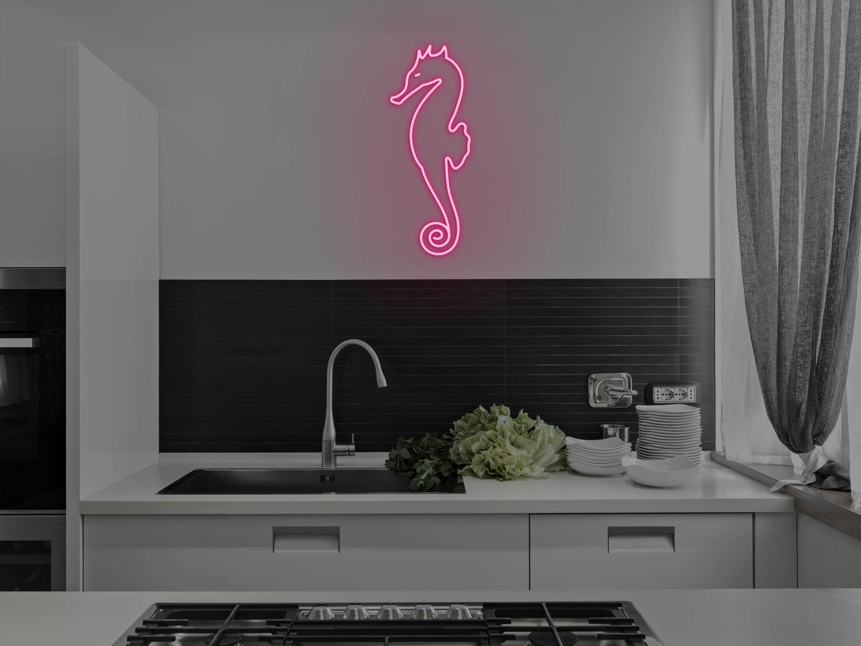 Seahorse LED Neon Sign