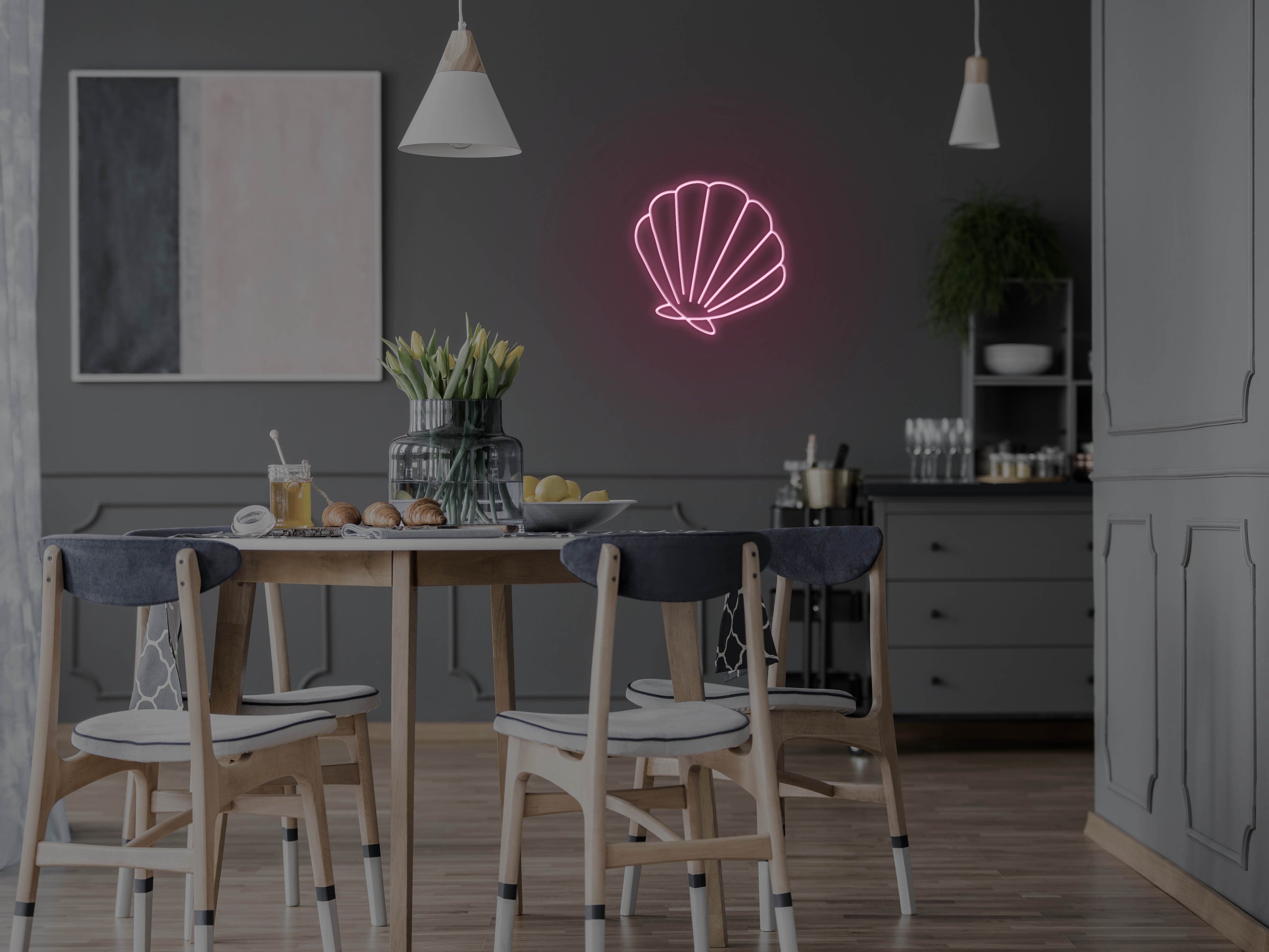 Seashell LED Neon Sign - Neon Mfg.