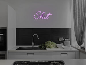 Shit LED Neon Sign