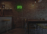 Simple Open LED Neon Sign