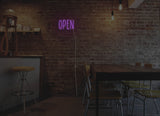 Simple Open LED Neon Sign