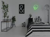 Skull Wall Mounted LED Neon Sign