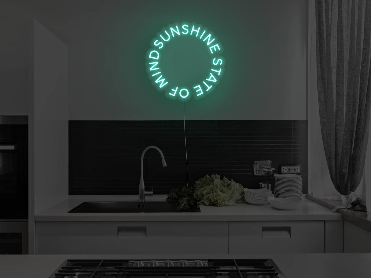 Sunshine State Of Mind LED Neon Sign