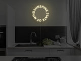 Sunshine State Of Mind LED Neon Sign