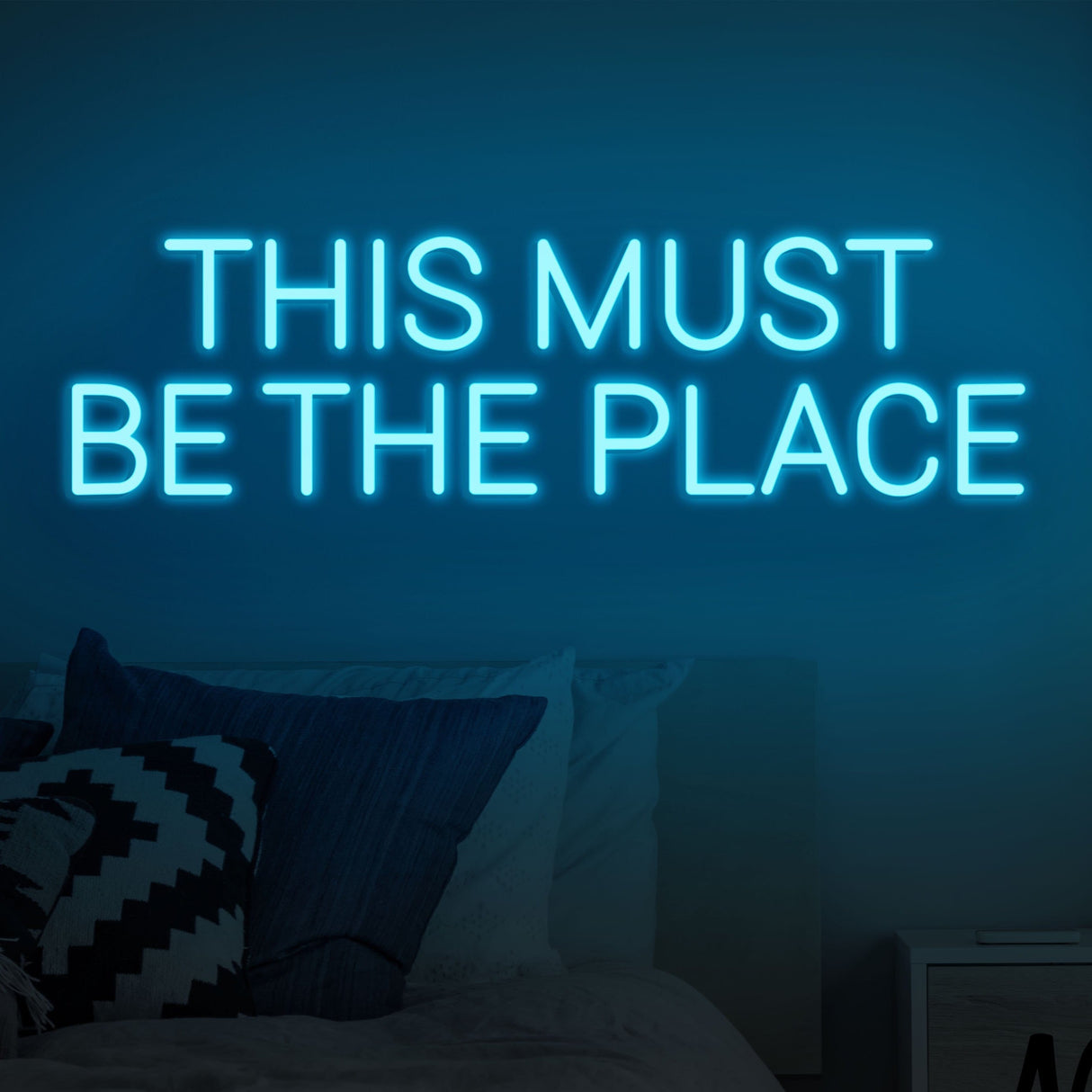 This Must Be The Place LED Neon Sign