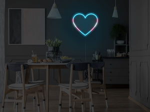 Pride Hearts LED Neon Sign