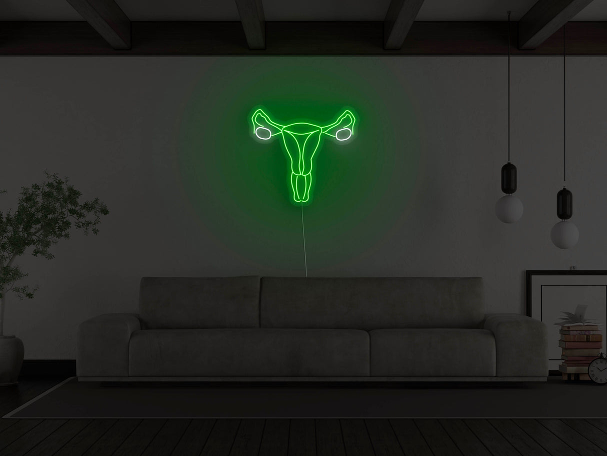 Uterus LED Neon Sign