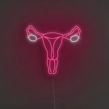 Uterus LED Neon Sign