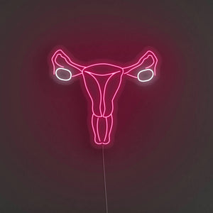 Uterus LED Neon Sign