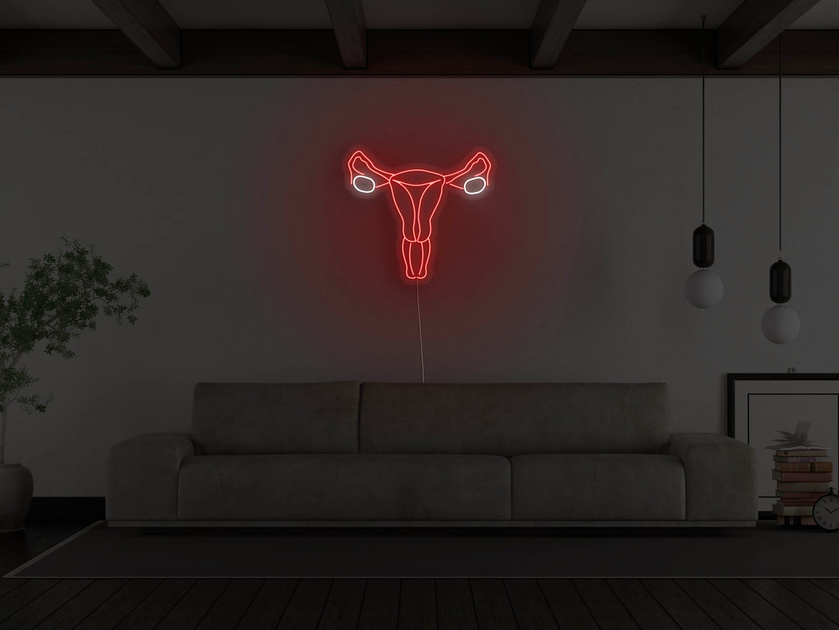 Uterus LED Neon Sign