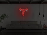 Uterus LED Neon Sign