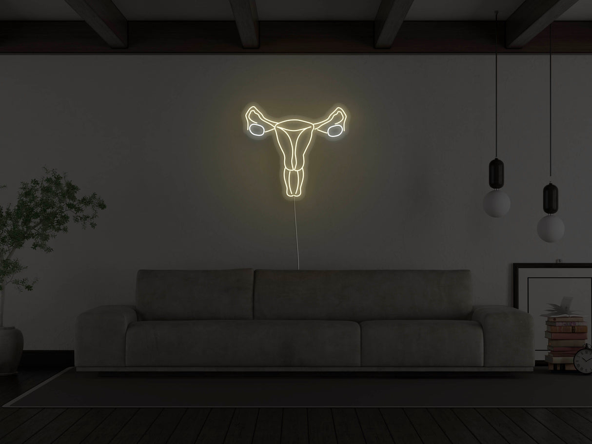 Uterus LED Neon Sign