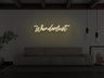 Wanderlust LED Neon Sign