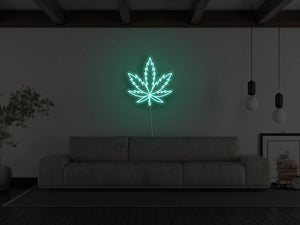 Pot Leaf LED Neon Sign