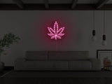 Pot Leaf LED Neon Sign