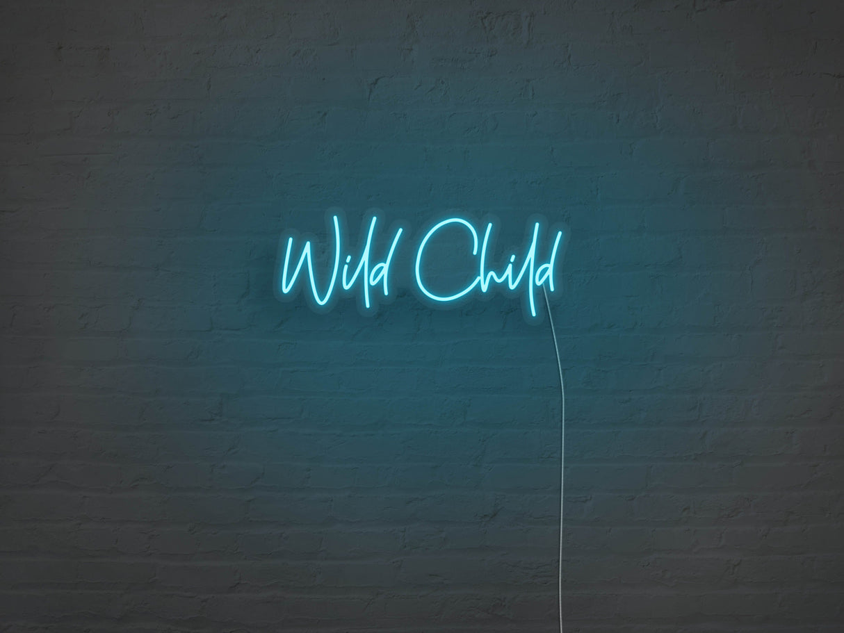 Wild Child LED Neon Sign