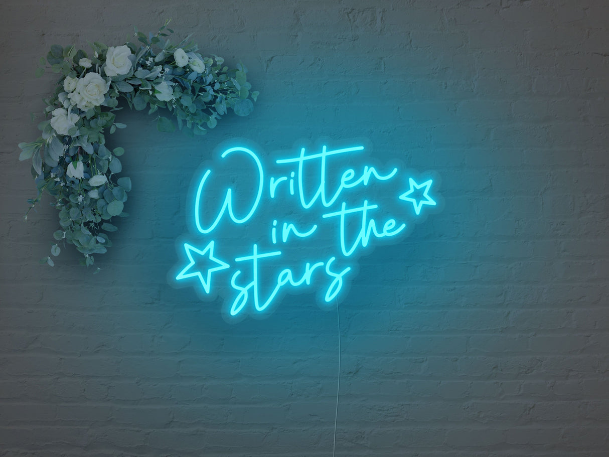 Written In The Stars LED Neon Sign