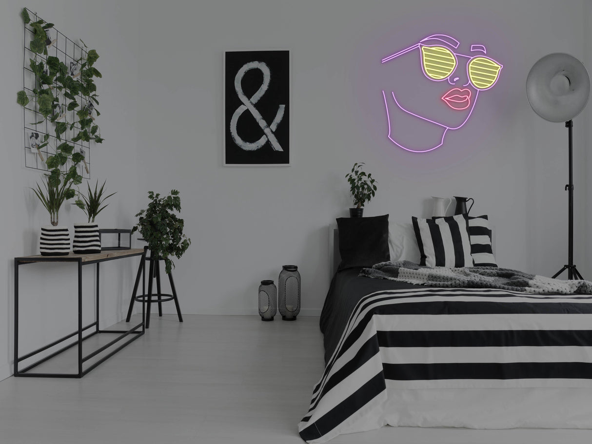 Future Too Bright LED Neon Sign